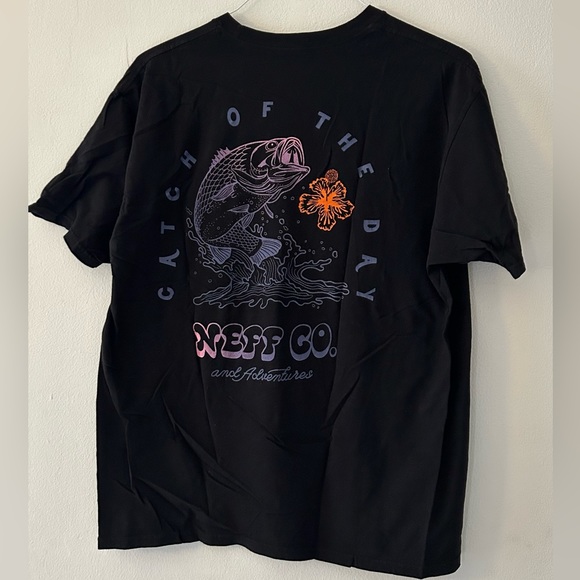 Neff & Co Fishing XL T Shirt - Picture 1 of 4